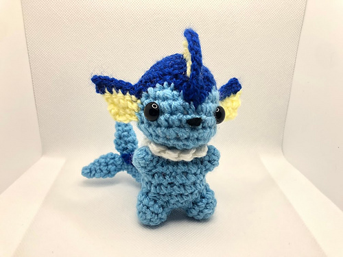 Chibi Vaporeon Amigurumi - Carolyn Lloyd