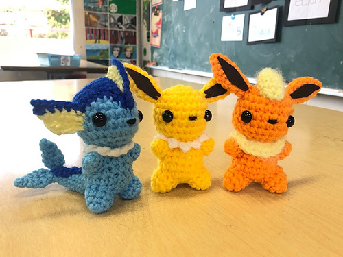 Chibi Vaporeon Amigurumi - Carolyn Lloyd