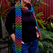 Crocodile Stitch Skinny Scarf pattern 