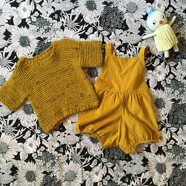 Ravelry Chunky Toddler Jumper pattern by Brought Up By Wolves