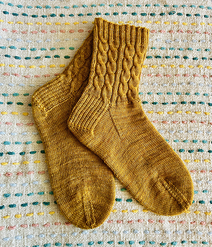 Butterscotch Socks