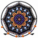 Halloween Mandala pattern 