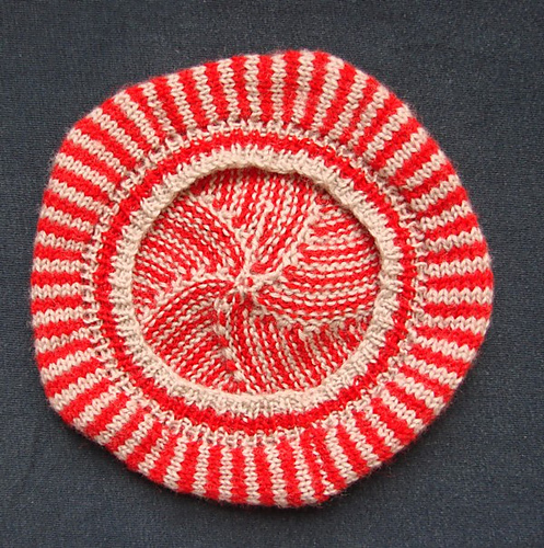 Stripey Doll Beret/Tam photo 6