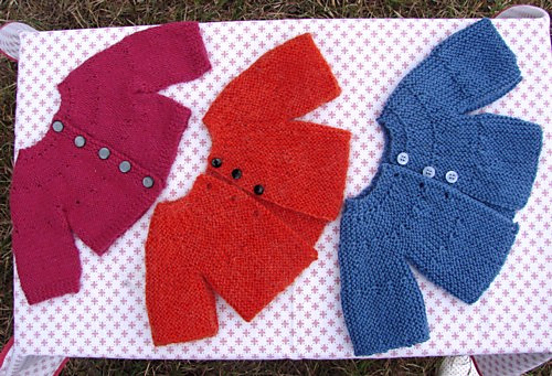 Sideways Knit Doll Cardigan photo 5