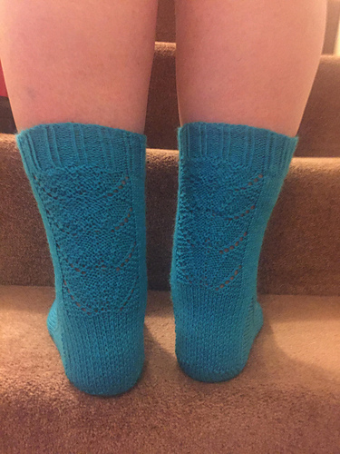 Ravelry: Shell Sock pattern by Antonia Stonell