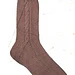 Cabled socks pattern 