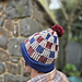 Gridline Beanie pattern