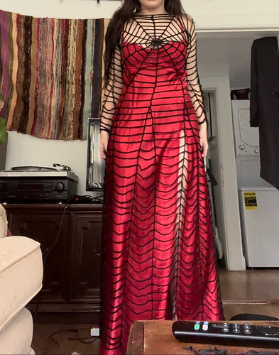 Spider Web Dress - Butterfly Blues Crochet