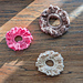Ruffle crochet scrunchie pattern 