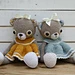 Doris the old-fashioned teddy bear pattern 