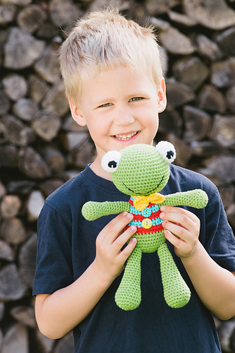 Ravelry patroon: Felix the Frog