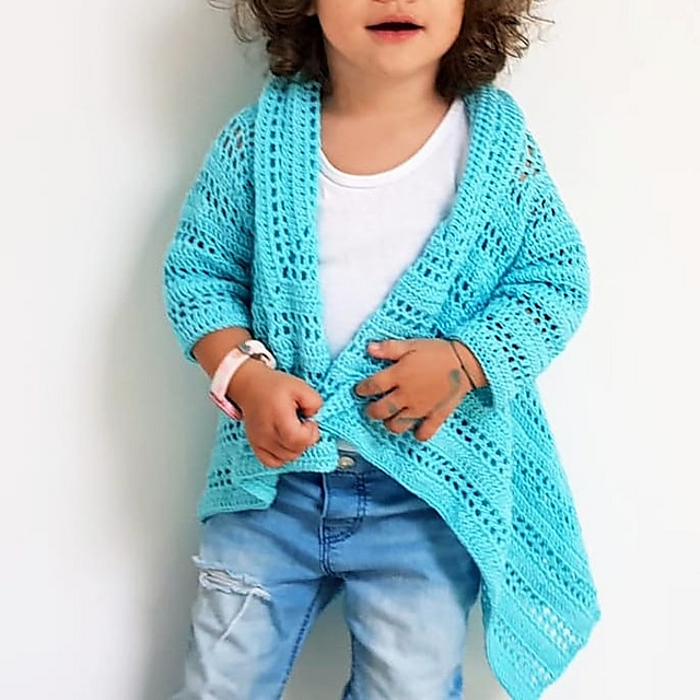 Ravelry: Blue Sky Cardi pattern by By 