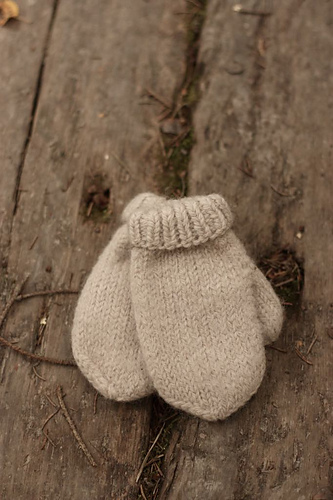 Vinterlune votter (barn) - By Mois