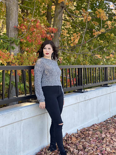 Ravelry: Static Sweater pattern by Stephanie Erin