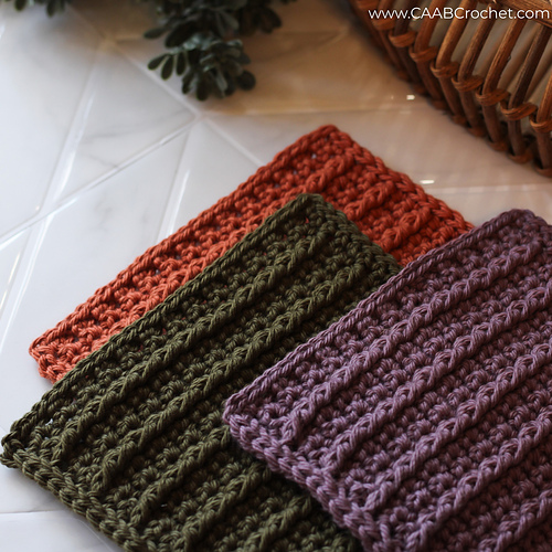Bar Stitch Dish Cloth