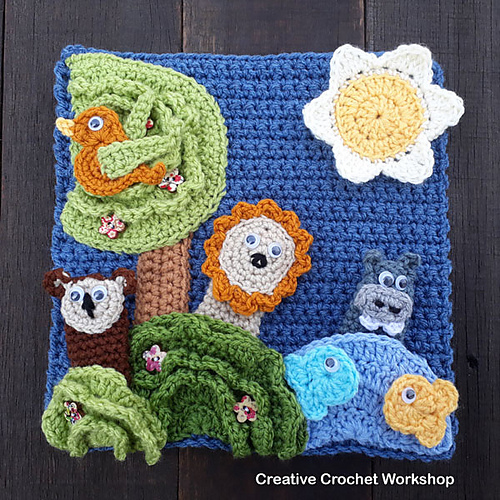 Ravelry My Bible Stories Playbook Blanket pattern by Joanita Theron