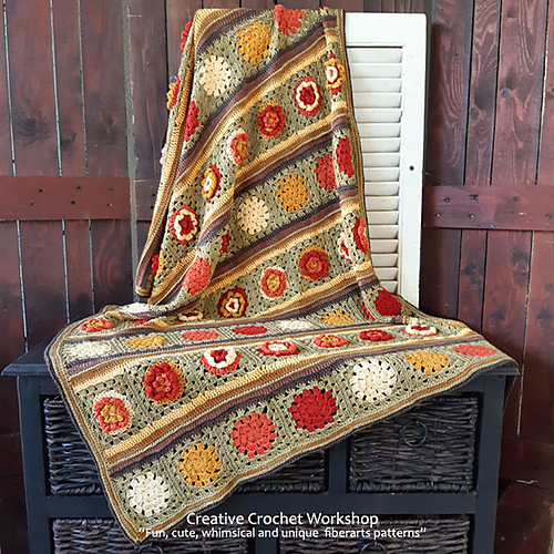 Granny Flower Throw photo 1