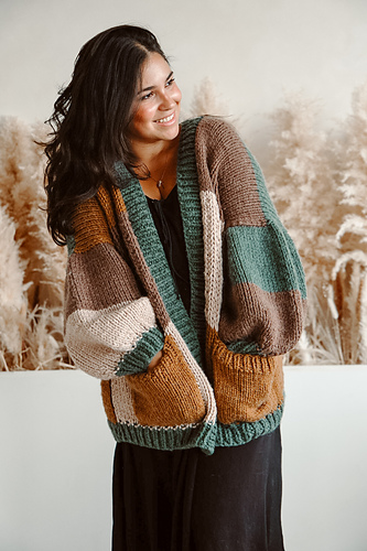 Ravelry: Fireside Cardigan pattern by CJ Design