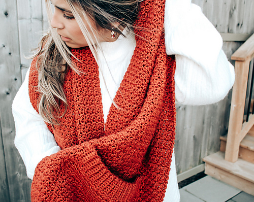 The Amber Blanket Scarf photo 5