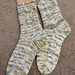 Ocean Ripple Socks pattern 