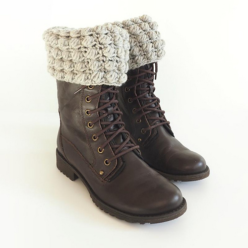 Bobble Stitch Boot Cuff photo 3