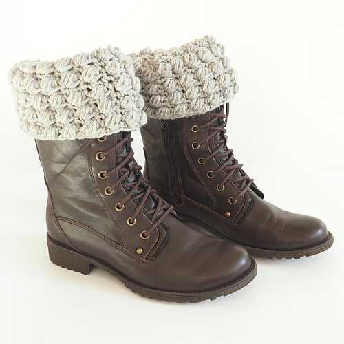 Bobble Stitch Boot Cuff photo 1