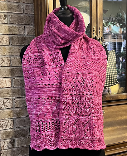 Advent Calendar Scarf 2010 photo 2