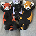 Red Panda Lovey pattern 