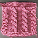 Cabled Washcloth pattern 