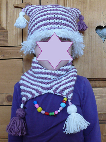 So girly! Bonnet & Chèche photo 2