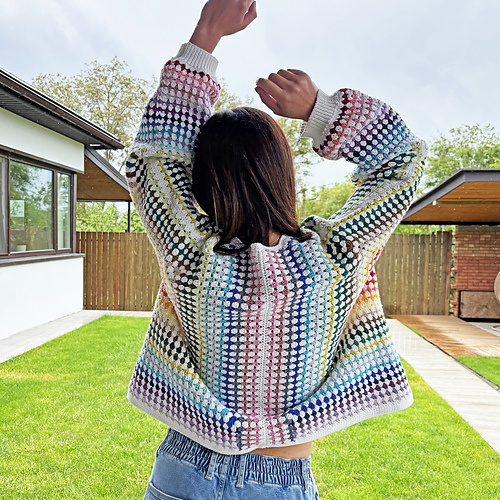 Hexagon Cardigan - Kseniia Semeliak