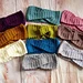 Winter Twist Ear Warmer pattern 