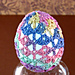 Diamond Shell Easter Egg Cover pattern 