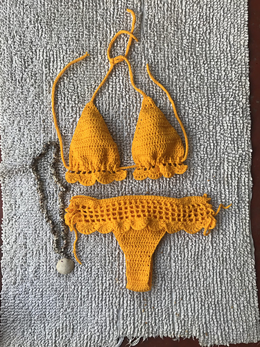 Enkelt crochet Bikini - Bobo Stitches