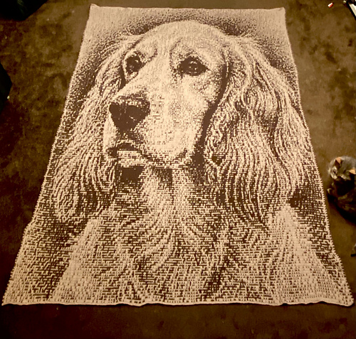 Overlay Mosaic "COCKER SPANIEL"