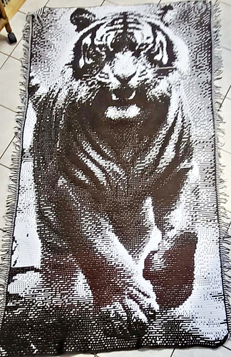Overlay Mosaic "MAGNIFICENT TIGER"