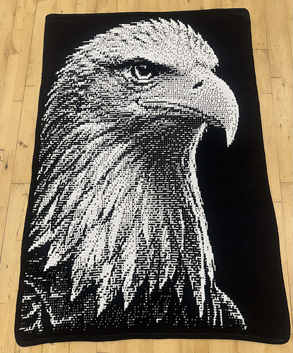 Overlay Mosaic "EAGLE HEAD"