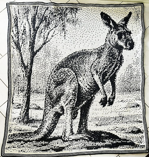 Overlay Mosaic "KANGAROO"
