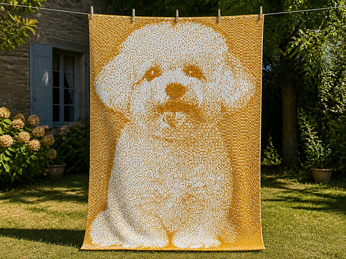 Overlay Mosaic "MALTESE BICHON"