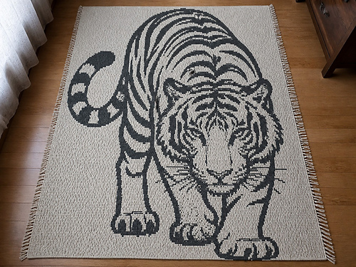 Overlay Mosaic "THE TIGER ONE"