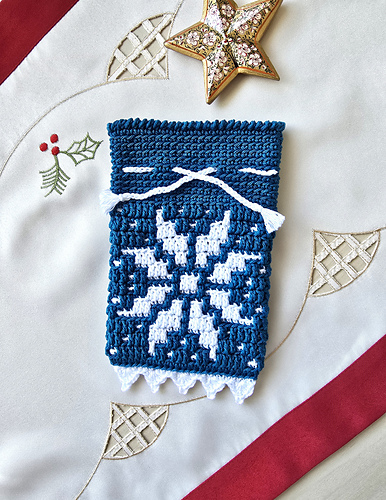 Mini Mosaic Christmas Gift Bag photo 2