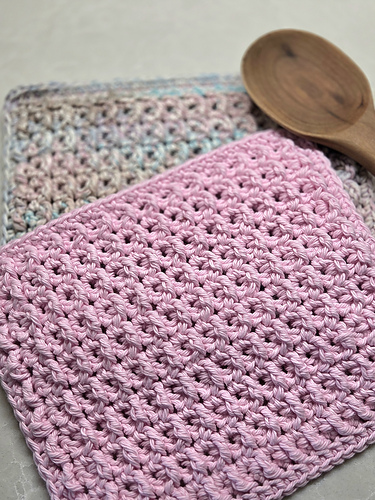 Morning Glory Dishcloth