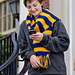 School Spirit Scarf pattern 