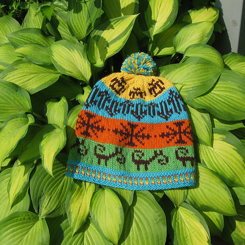 Ravelry Out of Africa Hat pattern by Lisa McFetridge