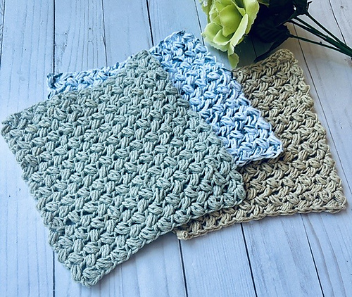 The Bean Stitch Dishcloth