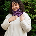 Up in Flames Cowl pattern 
