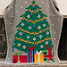 C2C Christmas Tree Throw pattern 