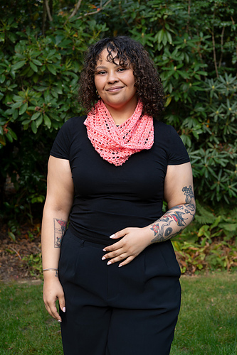 Crisscross Lace Cowl photo 1