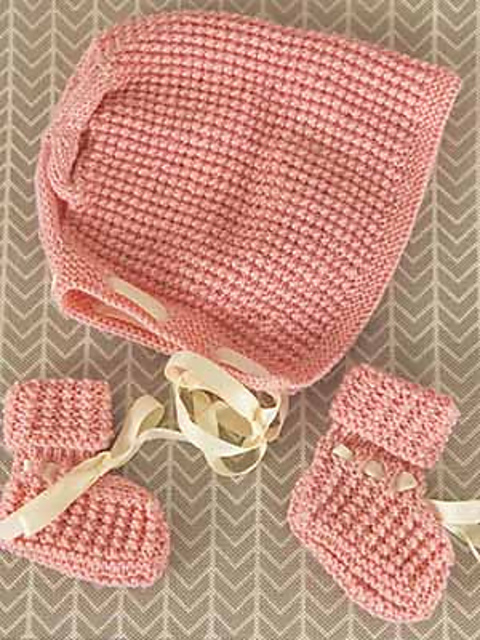 Booties & Bonnet