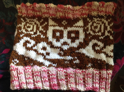 Aztec Cat Hat, Cowl, or Bag photo 2